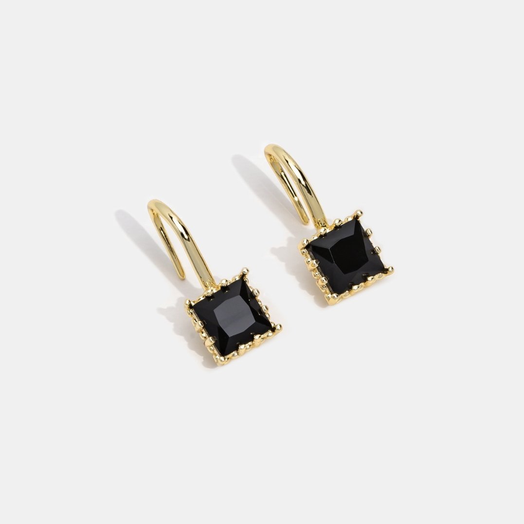 Pendientes de Gota de Cristal Maravilloso