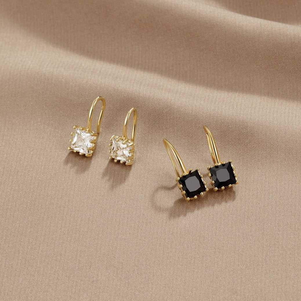 Pendientes de Gota de Cristal Maravilloso